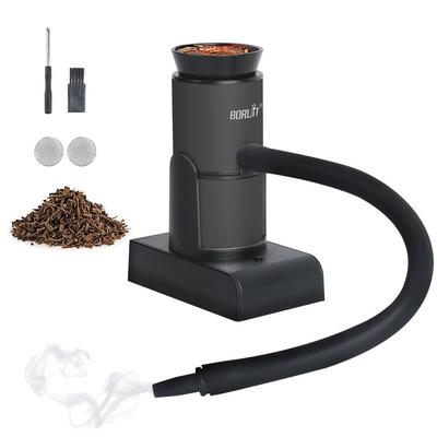 BORUiT Smoke Infuser Jídlo Generátor studeného kouře Přenosný molekulární Kuchyně Udírna Pistole Maso Spalování Udírna Vaření pro BBQ gril
