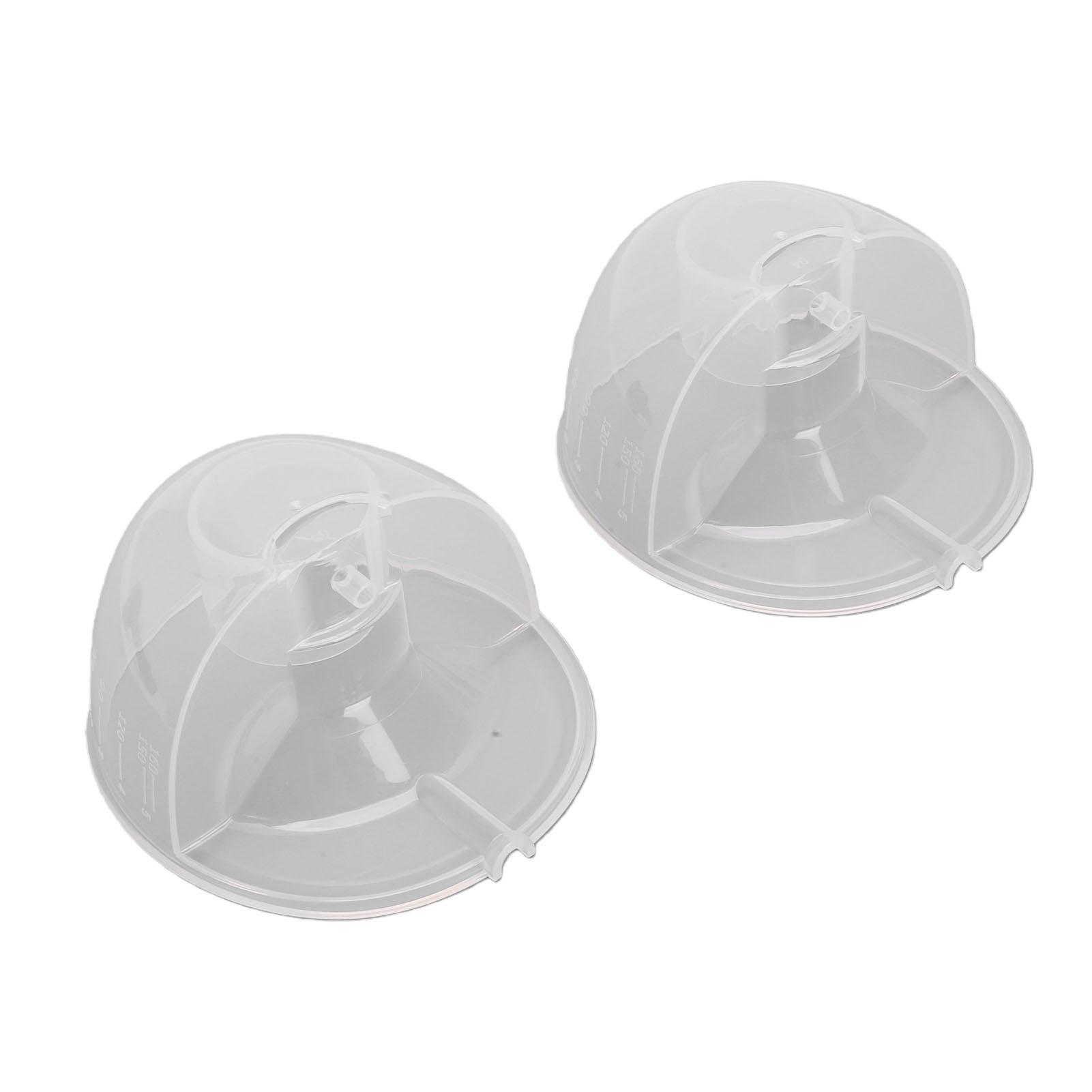 2 Pcs Milk Collection Cup Replacement for M5 Wearable Breastpump Milk Collector Cup 160ml L