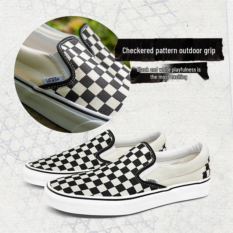 Vans Classic Slip-On Checkerboard Canvas Shoes EU 36