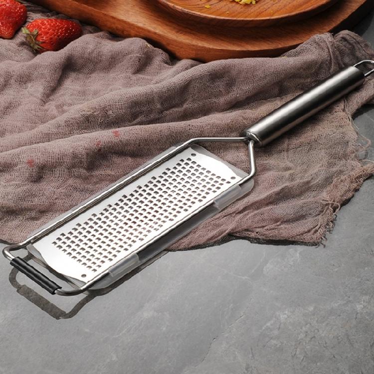 Kitchen Food Grater with Tube Handle Household Lemon Planer Gingers Garlic Shredders Chocolate Planer Tool Enduring