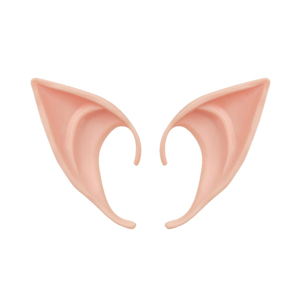 1-20Pairs Cosplay Latex Fairy Angel Elf Ears Halloween Masquerade Party Costumes Halloween Christmas Party Decor Supplies Props