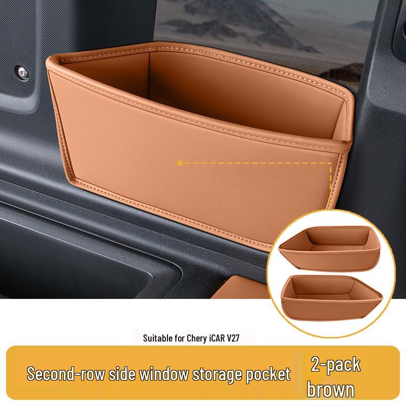 Chery iCAR V27 Second Row Side Window Storage Organizer