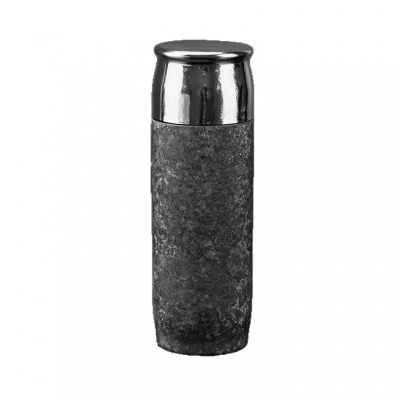 Titanium Vacuum Insulated Travel Mug With Magnetic Lid Tea Strainer 450ml Stainless Steel Cup Office Home Outdoor Use