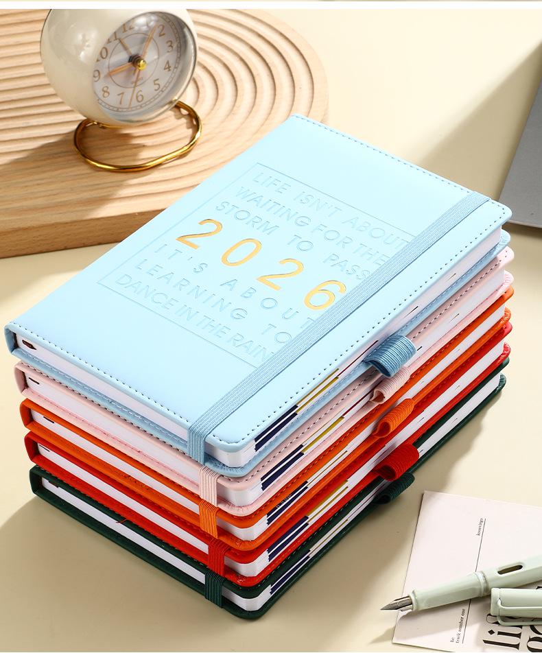 2026 Bilingual Planner: English & Spanish Yearly Calendar, 365-Day Notebook, Daily Diary