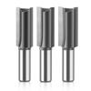 Woodworking Milling Cutter 1/2 Handle Extended Straight Blade Length 40Mm Slotted Straight Cutter Notch Cutter Slotted Milling Cutter Tools