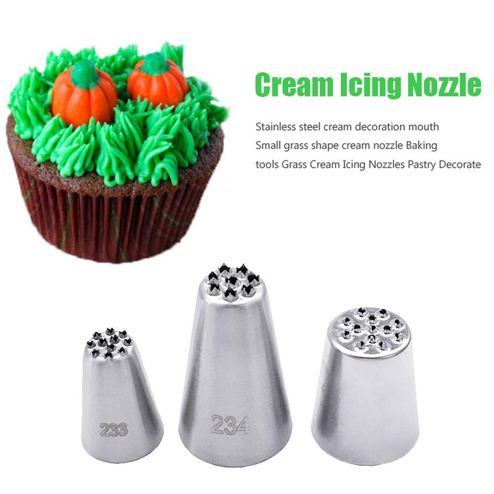 Cupcake Stainless Steel Cream Baking Pastry Cake Nozzle Cake Decorating Icing Piping Baking Tool
