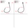 Fishing Gear Quality Octopus Hook with Barb Hook Loose Single Hook 100 Pieces/pack