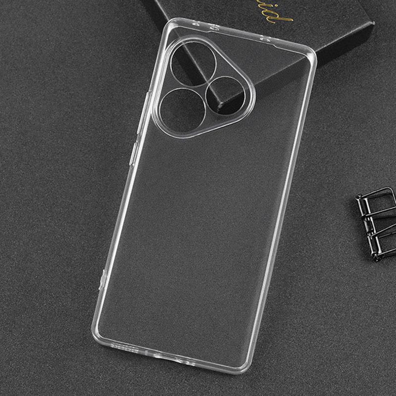 Simple Slim Soft TPU Clear Transparent Phone Case On For Realme GT Neo6 SE GT 6T GT6T GT6 Neo 6 SE Cover Fundas Capa