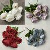 Artificial Rose Bouquet With Soft Fabric For Home Decor And Hotel Gift Displays