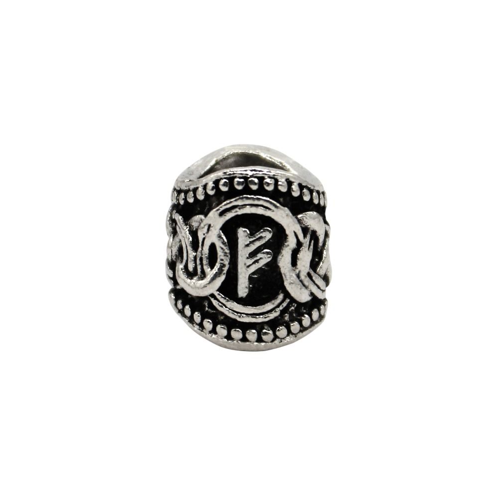 24pcs/set DIY Viking Runes Beads Charms Dreadlock Beads Hair Braid Beard  Fit Beards or Hair