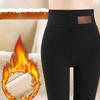 Kvinner Varm Vinterstram Tykk Fløyelsbukser Bukser Leggings Stor Str