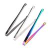 3 Color Set Ice Tongs Stainless Steel Long Handle Dishwasher Safe Ice Cube Tongs for Kitchen Eggs