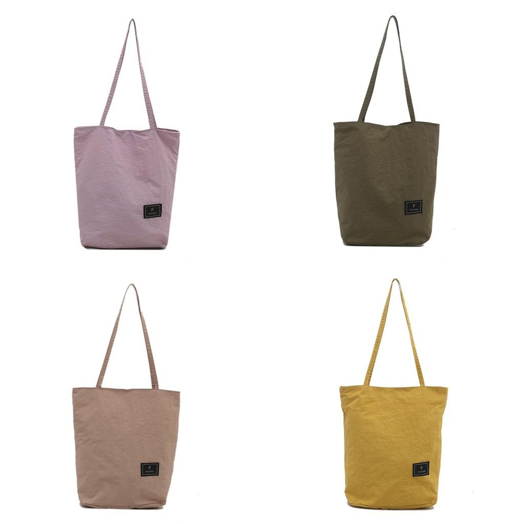 Nylon Bag For Women With Large Capacity And Magnetic Closure For Daily Use