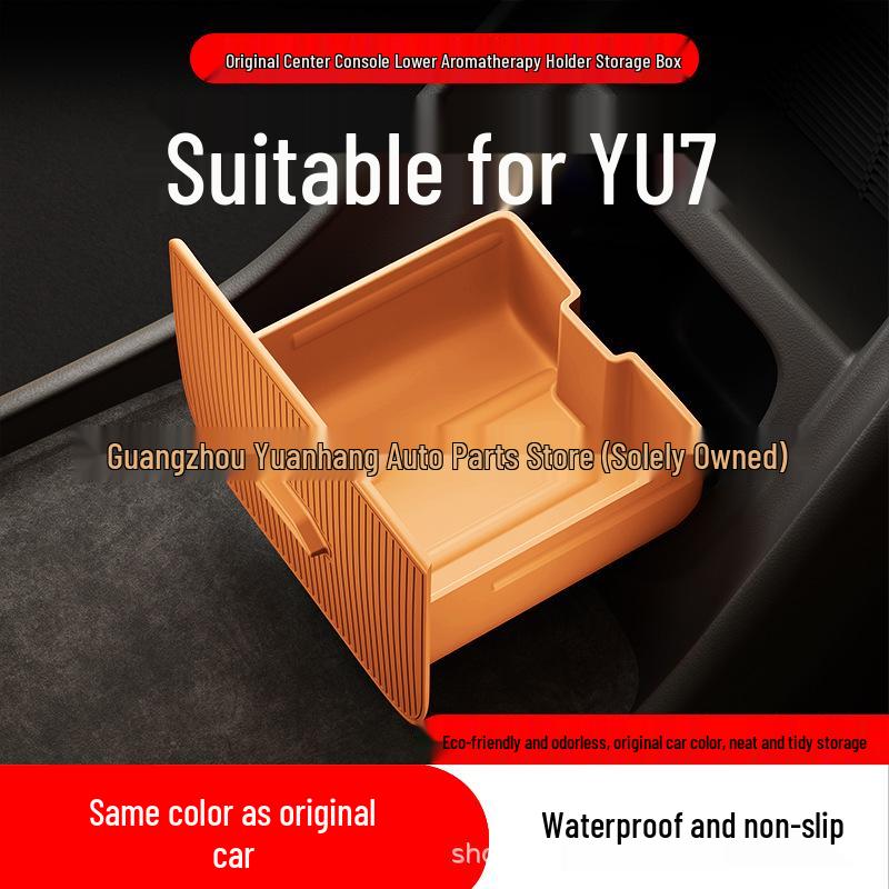 Anti-Shake Silicone Storage Box for Yu7 Console Fragrance Holder Teal Gray