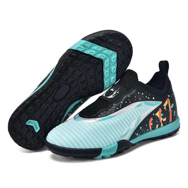 New Men Kids Professional Soccer Shoes Boys Football Boots Ultralight Match Training Shoes Non-Slip Cleats Grass Drop Shipping