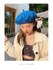 Satomi Ishihara Retro Wool Beret: Thickened Japanese & Korean Versatile Pumpkin Hat for Women