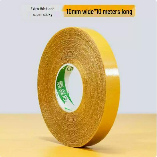 Buki Strong Adhesive Transparent Double-Sided Tape for Carpets and Cushions