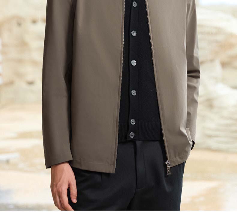 Langdeng men's lapel executive jacket jacket