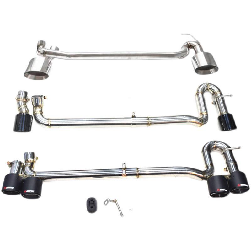 Volkswagen CC Lamando exhaust mods: dual, quad, stainless steel, carbon fiber, black tips.