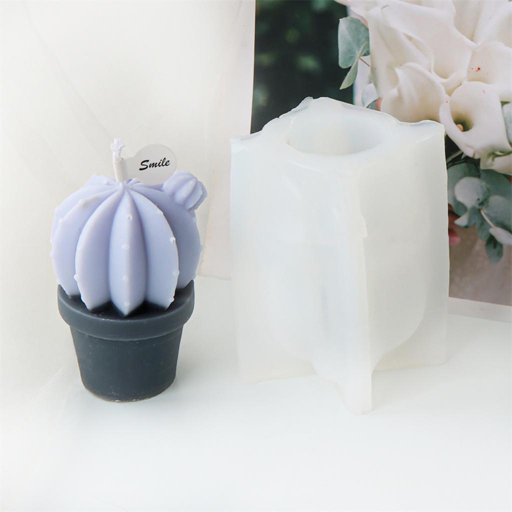 Sukkulenten-förmige Kerzenform Aromatherapie Herstellungsformen für Schmuckliebhaber Aromen Seife Gipsformen Handgefertigtes Ornament
