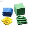 Ten Blocks Complete Set Kids Math Plaything Math Blocks Plastic Base Ten Set Cube Kids Math Plaything Counting Cubes Set[Q]Q@