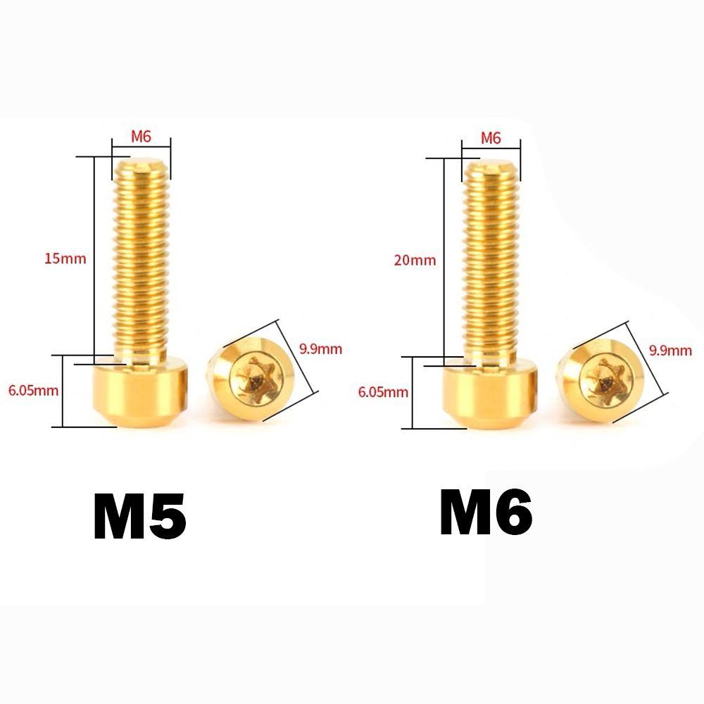 M6 Titanium Screw Torx Drive Socket Cap Screw Durable Fastener Screw  Motorcycle Upgrade