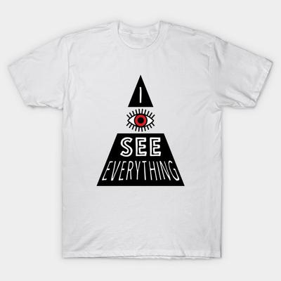 Футболка женская I See Everything Harajuku Print Kawaii футболка летняя женская футболка с коротким рукавом топ футболка