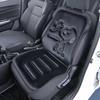 BONFORM Snoopy Press Seat Double with Backrest and for Cars Cushion, Stopper, Black, 5712-07BK, Light/Standard