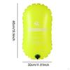 Wasserdichter Packsack Robust für Offenes Wasser Doppel-Airbag PVC Camping Angeln Rafting