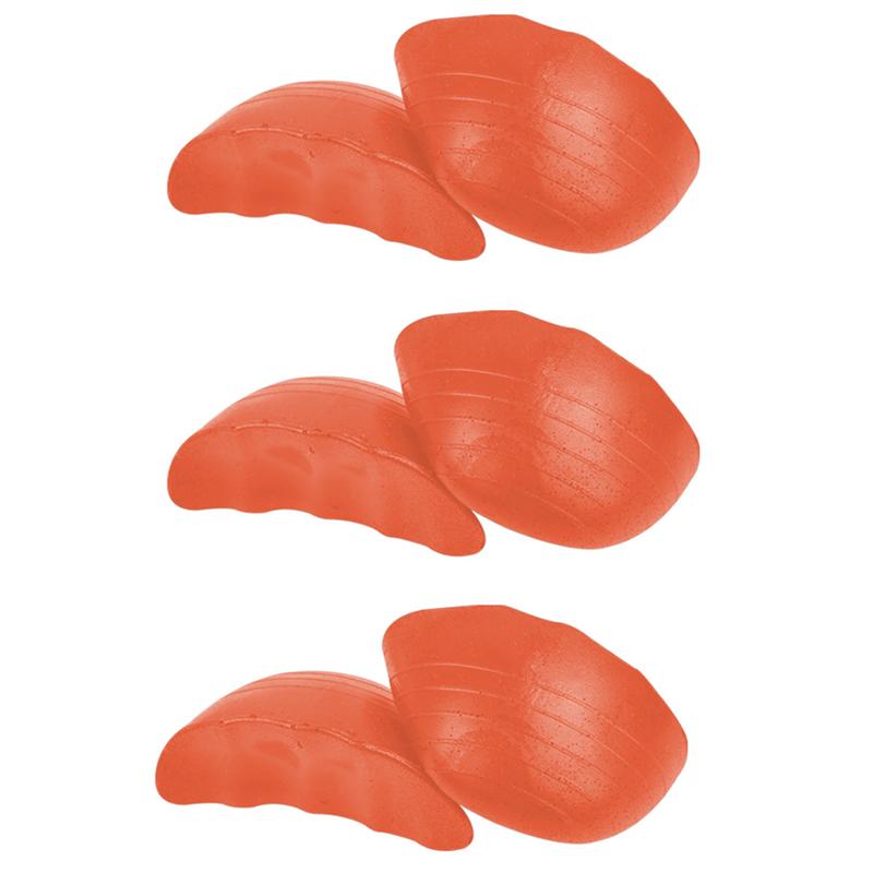 2Pcs/6Pcs New Soft Anti-wear Toe Filled Shoe Insert Toe Plug Insert High Heels Pain Relief Protector Adjustable-size Pads
