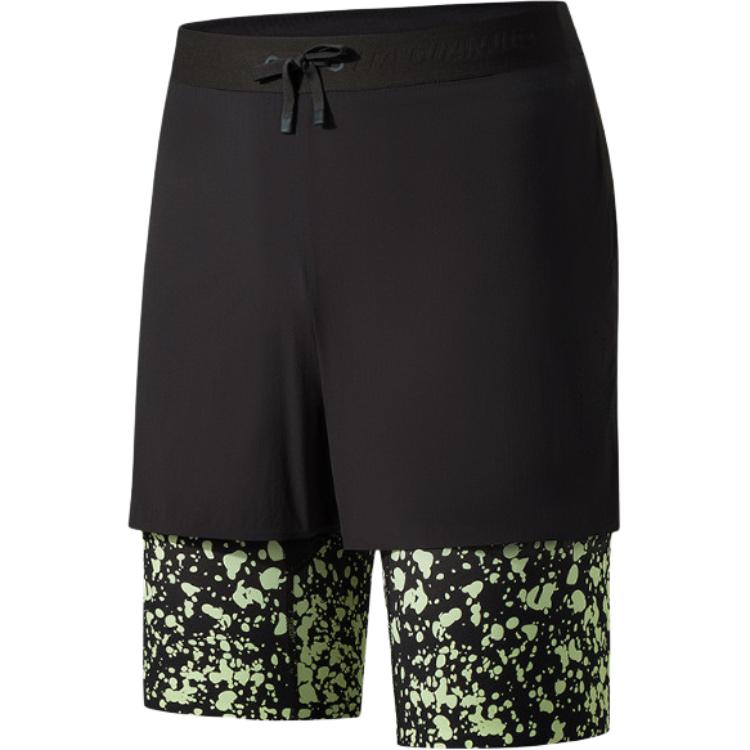 

Anta Comfortable Simple Versatile Sports Lace-Up Mid-Waist Five-Point Casual Shorts Men shorts Dark-Brown 152520524-1 L