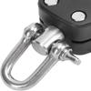 Durable Marine Pulley Black Low Friction Pulley Heavy Duty Pulley  Canoe Marine Hardware Swap