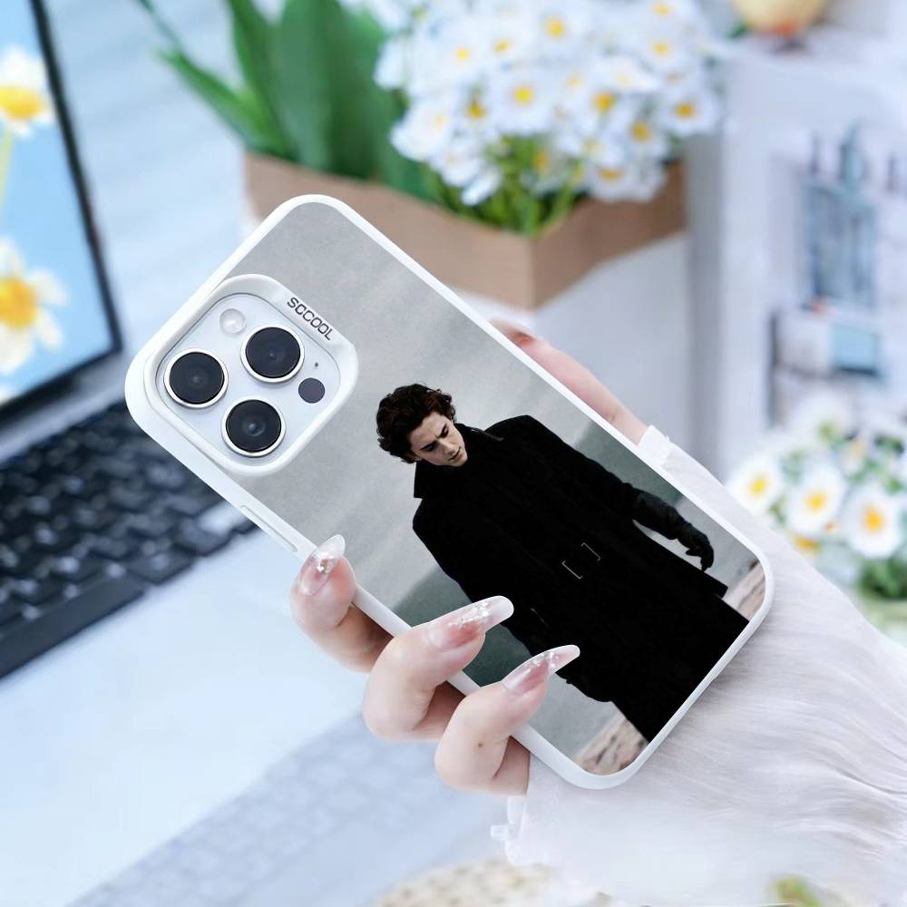 Leonardo DiCaprio Phone Case For iPhone17, 16,15,14,13,12 Pro Max white Candy Matte Shockproof Cover iPhone16e