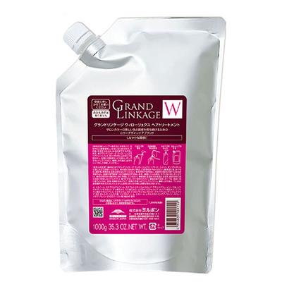 Milbon Grand Linkage Willow Luxe for Normal Hair Treatment, 1000g, Smooth,