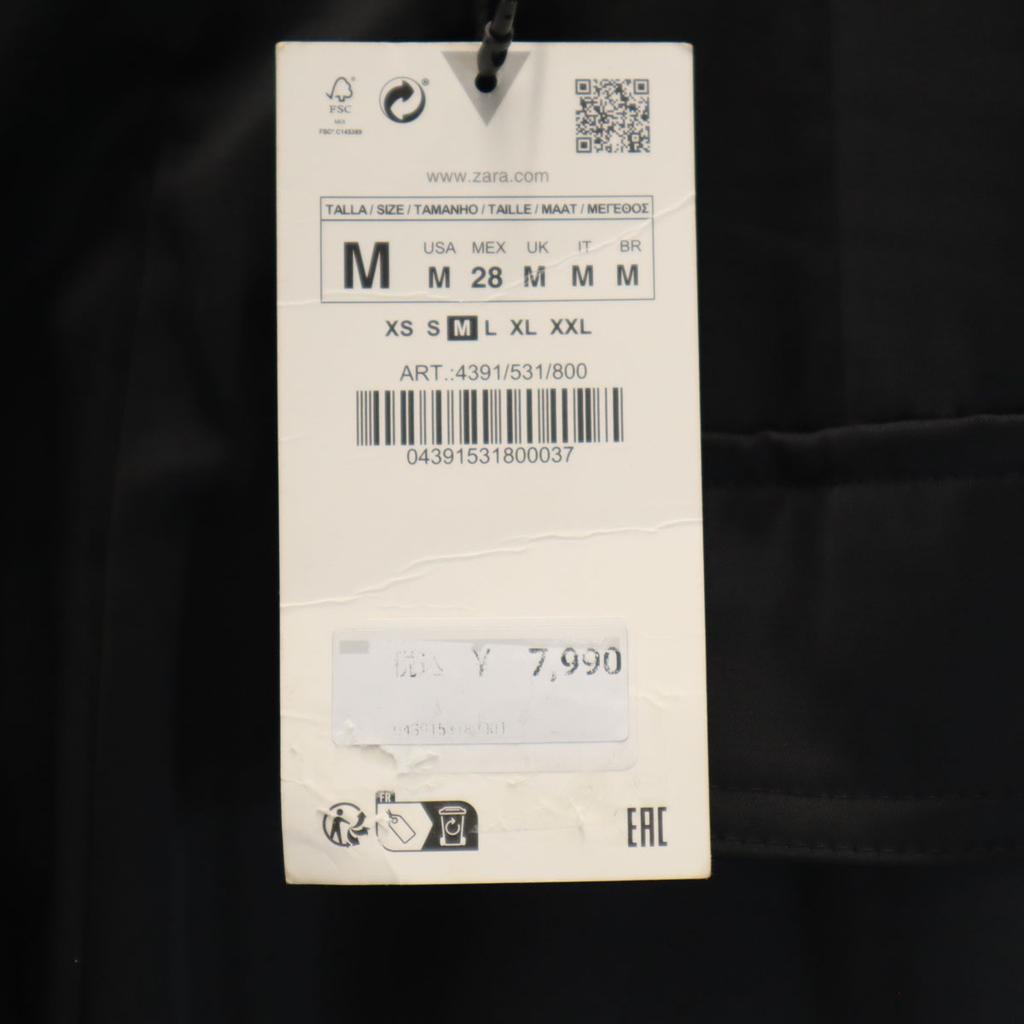 Zara Unused Cargo Pants M Black Women Used
