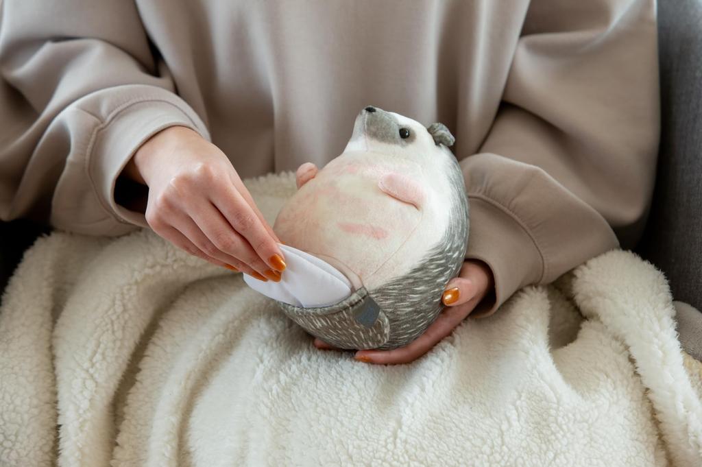 CDF Etendue Thumb Animals Plush Chinchilla Relaxation Healing Heating Products (CDF Etendue) Warmer, & Goods,