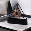 Vertical Mosquito Incense Rack Portable Triangle Coil Tray Iron Mosquito Coil Holder  Bedroom