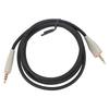 Headset Cable 3.5mm OFC Replacement for MMX100 Headphone Plug and Play PC Computer Accessories 1.2m Gray