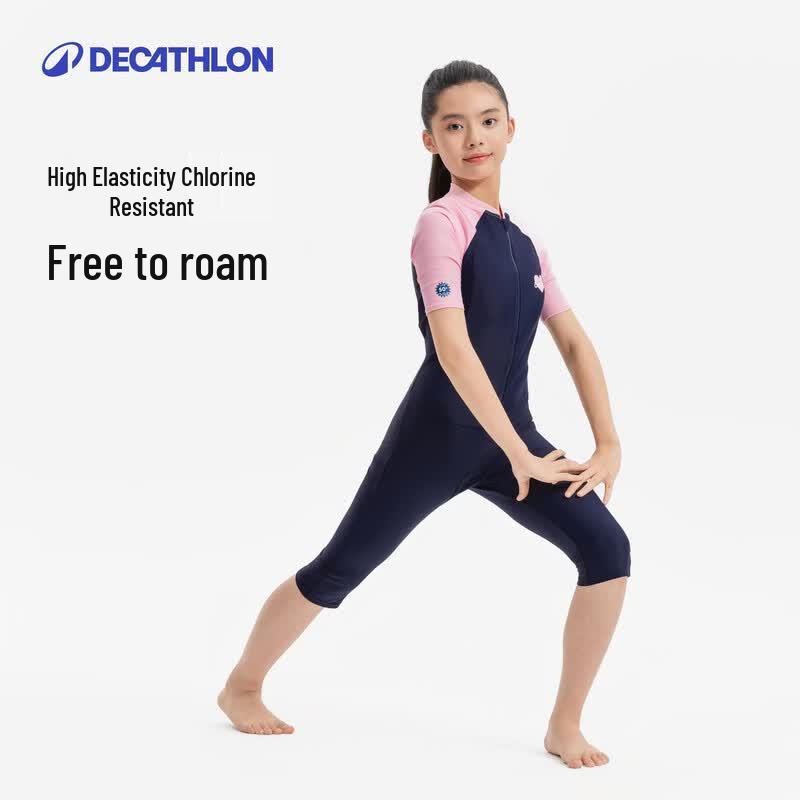 Decathlon Kids' Long Sleeve Two-Piece Swimwear