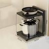 Carbon Steel Kitchen Storage Rack Multi-layer Lower Sink Cabinet Layered Pot Rack Kitchen Household Floor Lower Cabinet Storage