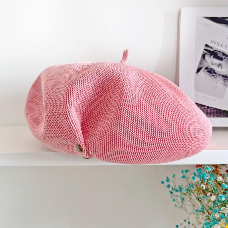 Женская вязаная дышащая шляпа-берет L