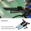 For Ducati Hypermotard 950 SP 2024 New Motorcycle Modified Wing Rearview Side View Mirrors
