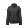 Women's 90-fleece solid-color women's clothing stand-up collar seamless glue-pressed down jacket short large-size jacket