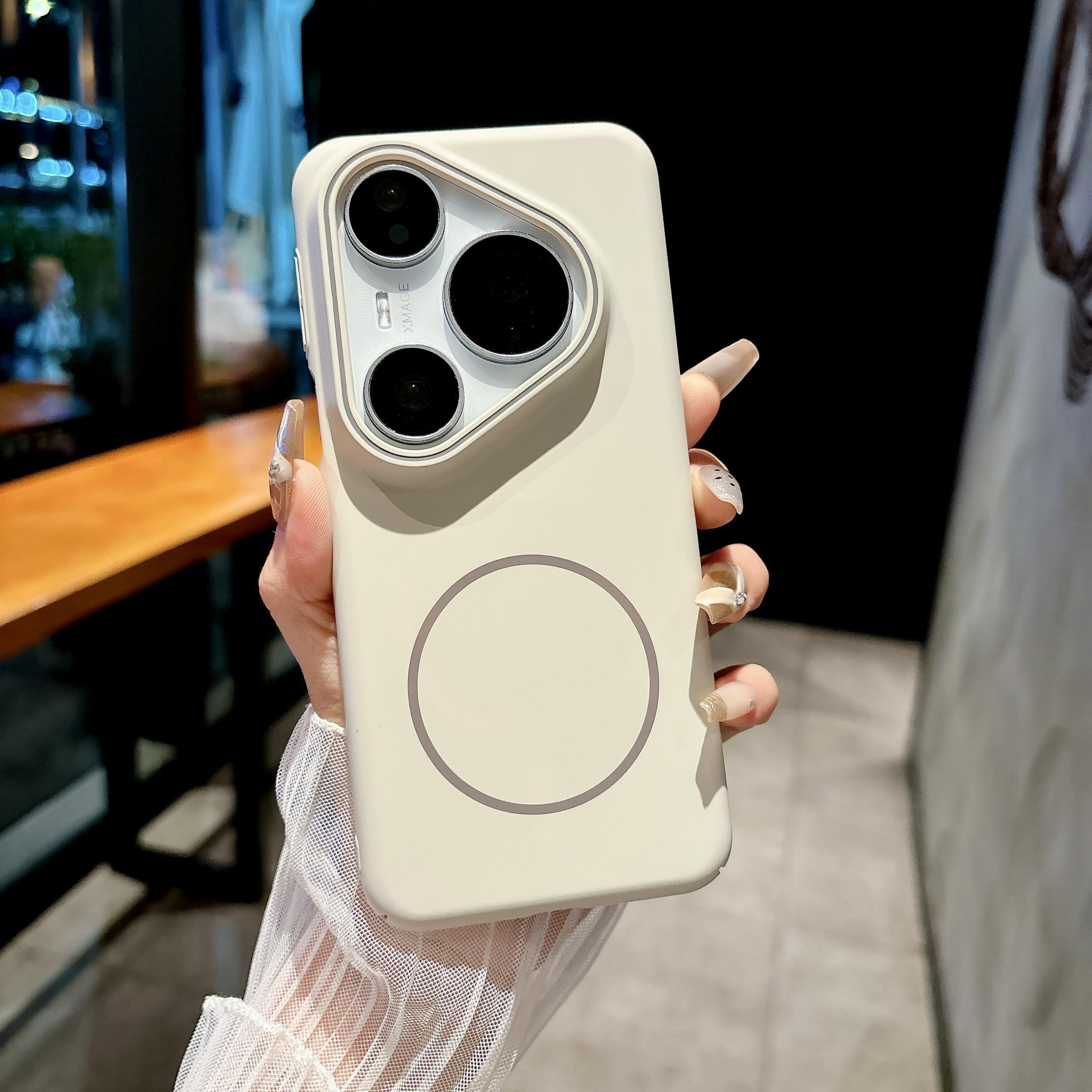 

Huawei Pura 80 70 P60 Pro Mate 70 60 50 Nova 14 13 Pro Ultra Магнітна Тверда Матова Кришка Ультратонка ПК для Чохол для Телефону Magsafe For P60 Pro