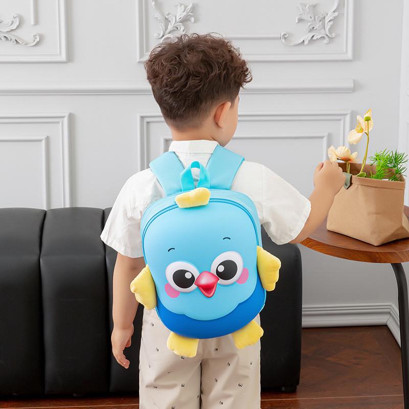 Little Cartoon Bird Cute Children Eggshell Bag Kindergarten Lightweight Backpack