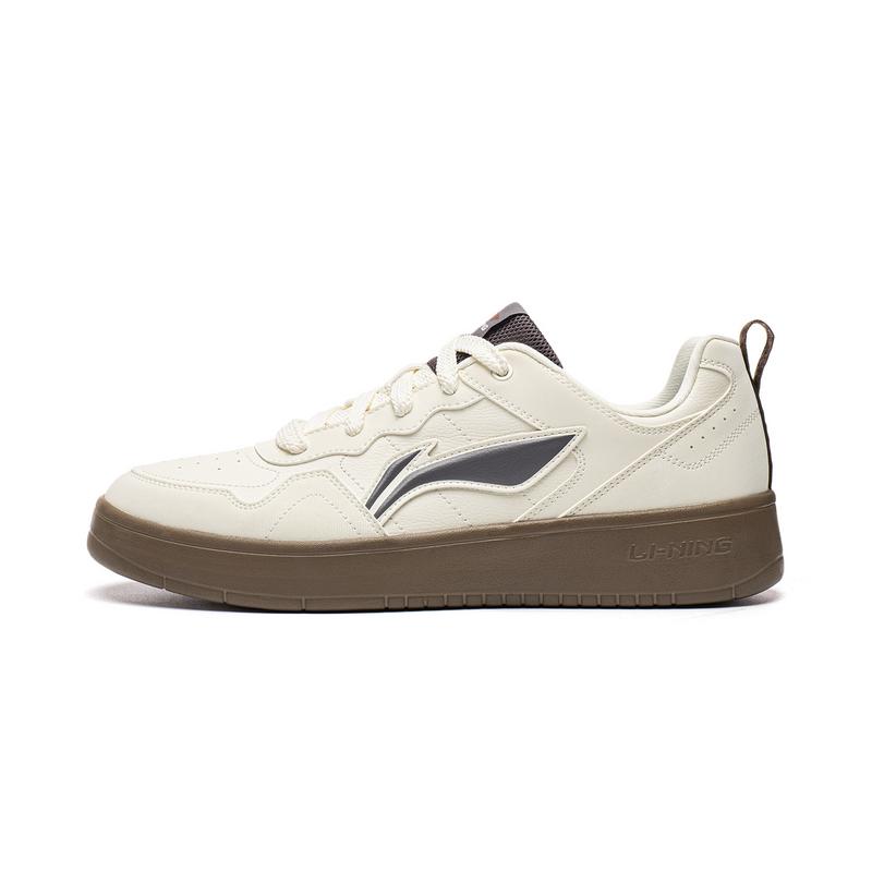 Li Ning Casual Shoes Men s Low Top Ecru AGCW489-1 40