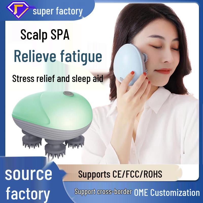 Mini Electric Dragon Claw Scalp & Pet Massager - Multifunctional Kneading Therapy Device
