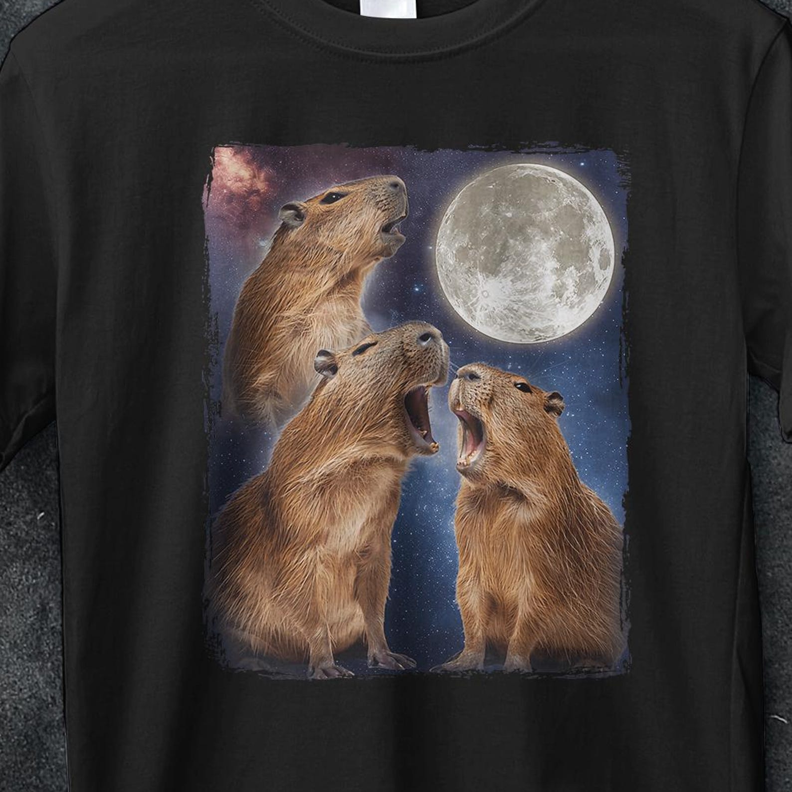 Real Capybara ,My Spirit Animal,90s vintage Capybara cowboy,Cowboy t shirt,capybara,funny meme shirt,capybara lover t shirt,,retro boho Y2k S