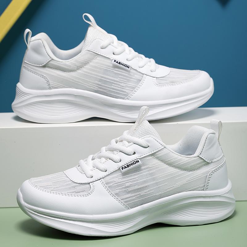 Женские прогулочные повседневные кроссовки на платформе — фото 4