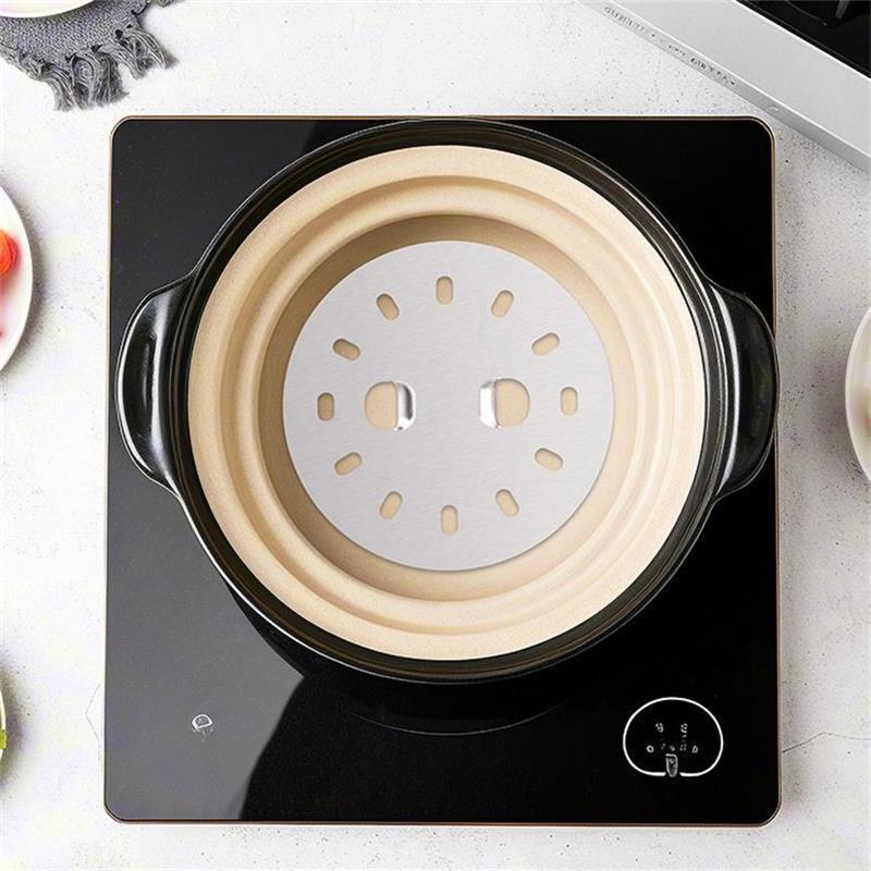 Heat Diffuser Stainless Steel Induction Cooktop Converter Disk For Gas Stove Glass Cooktop Magnetic Cookware Thermal Guide Plate